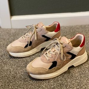 All Saints skye chunky runner sneakers in multi